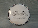 The New Yorker Porcelain Coasters Set - Like New!