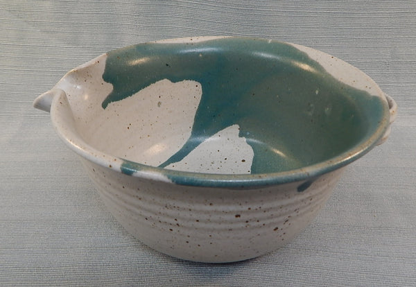 Handmade Earthenware Batter Bowl