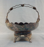 Toronto S.P. Company Quad Plate Footed Server with Handle