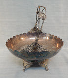 Toronto S.P. Company Quad Plate Footed Server with Handle