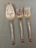 Set of 3 Wm. Rogers 1847 "Eternally Yours" Serving Pieces