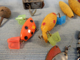 Vintage Fishing Lures & Langley Fisherman's De-Lair Pocket Scale