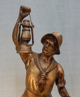 Bronze 28" Gloucester Fisherman Statue