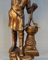 Bronze 28" Gloucester Fisherman Statue