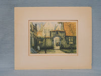 Set of Two Prints in the Style of Alfred Van Neste