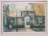 Set of Two Prints in the Style of Alfred Van Neste