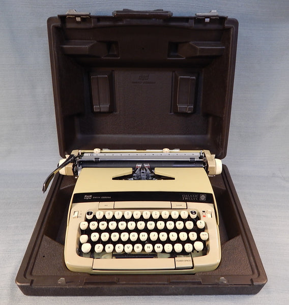 Smith Corona Galaxie Twelve Manual Typewriter