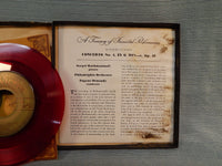 Rachmaninoff Concerto No. 4 in G Minor RCA Victor on Red Vinyl 45s