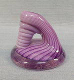 Unusual Purple Paperweight