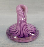 Unusual Purple Paperweight