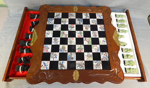 Chinese Portable Chess Set
