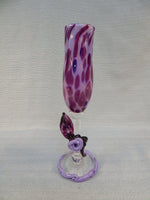 Pair of Hand-Blown Champagne Flutes