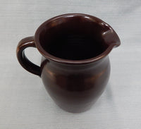 Brown Stoneware Jug