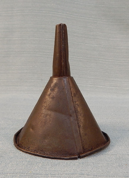 Vintage 4.25" Metal Oil Funnel