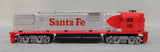 Tyco HO Scale Railroad Empire Vintage Santa Fe 1102 Diesel Engine Train Set - Untested