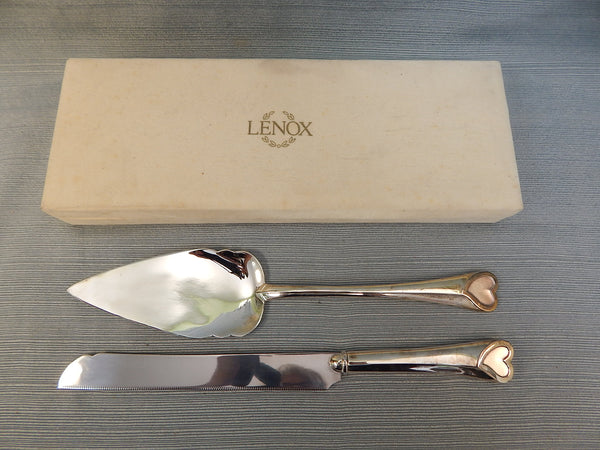 Lenox Wedding Promises Cake Serving Set
