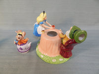 Disney Alice in Wonderland Teapot, Sugar and Creamer