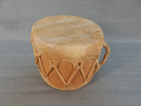 6" Handmade Wooden Drum