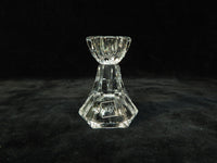 Pair of Mikasa Crystal Linear Candle Holders