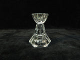 Pair of Mikasa Crystal Linear Candle Holders
