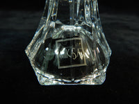 Pair of Mikasa Crystal Linear Candle Holders