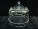 Juliska Glass Cake Stand with Cover