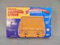 American Camper 2-Burner Propane Stove