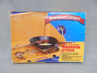 American Camper 2-Burner Propane Stove