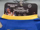 Snoop Doggie Doggs Premium Pet Jersey - Halftime, XL - Brand New!