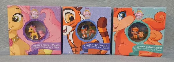 Disney Whisker Haven Tales Storybooks with Palace Pets - Lot of 3, Brand New!