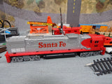 Tyco HO Scale Railroad Empire Vintage Santa Fe 1102 Diesel Engine Train Set - Untested