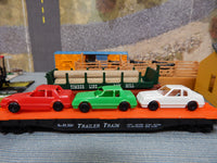 Tyco HO Scale Railroad Empire Vintage Santa Fe 1102 Diesel Engine Train Set - Untested