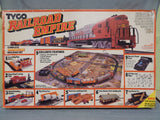 Tyco HO Scale Railroad Empire Vintage Santa Fe 1102 Diesel Engine Train Set - Untested