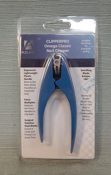 Azurro ClipperPro Omega Classic Nail Clippers - Brand New!