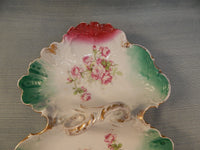Antique German Double Serving Dish