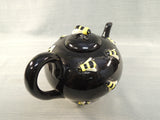 Cheerful Bumblebee Ceramic Teapot