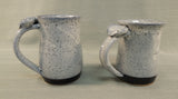 Large Handmade Stoneware Coffee Mugs - Set of 2