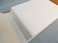 Wanderings Leather Bond 12" x 10" Watercolor Scrapbook - Like New!