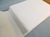 Wanderings Leather Bond 12" x 10" Watercolor Scrapbook - Like New!