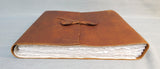 Wanderings Leather Bond 12" x 10" Watercolor Scrapbook - Like New!