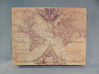 Wanderings Leather Bond 12" x 10" Watercolor Scrapbook - Like New!