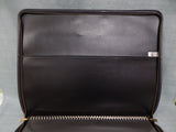 Vintage Bond Street 25" x 20" Black Vinyl Portfolio with 8 Pages