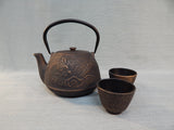 Japanese Cast Iron Royal Dragon Tea Set
