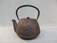 Japanese Cast Iron Royal Dragon Tea Set