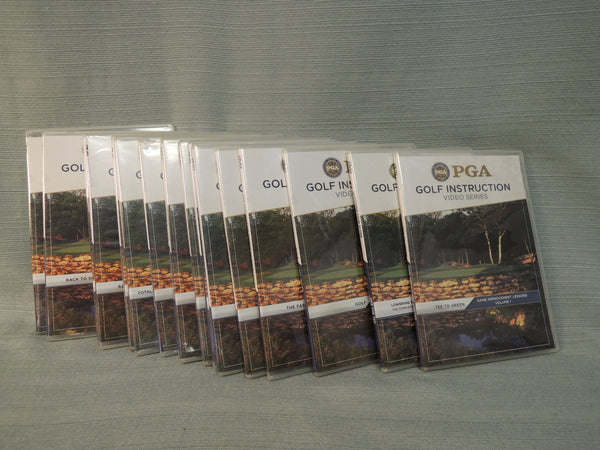 17 DVD Set - PGA Golf Instruction