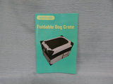 EveryYay Essentials Canvas Folding Dog Crate - Large, Gray - Brand New!