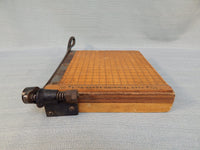 Vintage Ajax Trimming Board No. 8