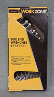 Work Zone 8-Piece SAE Box End Wrenches Set - Brand New!