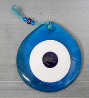 Pasabahce Magazalari Turkish 5" Blue Glass Evil Eye Deger Katan Hediyeler