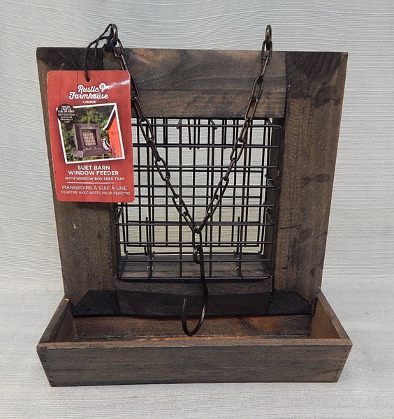 Wild Birds Unlimited Wood Suet Feeder - Brand New